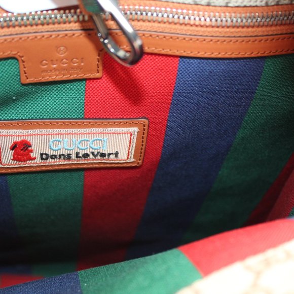 NWT Gucci X Dans LaVert Tote Interlocking GG Supreme Shoulder Bag Web 723885 - Picture 7 of 13
